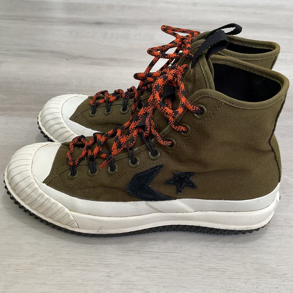 Converse Bosey MC High Top Water Repellent Olive Mens size 7 - Picture 5 of 12